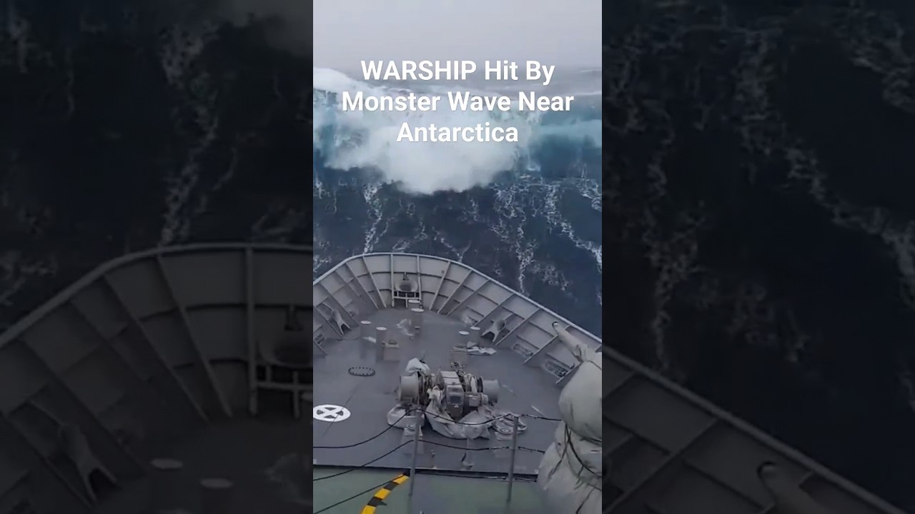 Warship & Monster Wave #shipinstorm #ambient #MagikN1