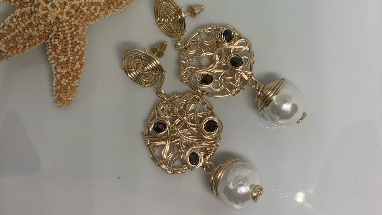 Aretes de perla y botón # tendencia2020 #brincos #pantallas