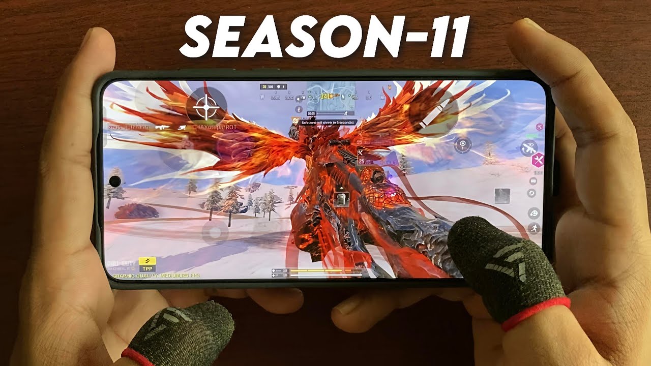 I Played CODM SEASON 11 Test Server with Battle Royale and Multiplayer (HANDCAM)
