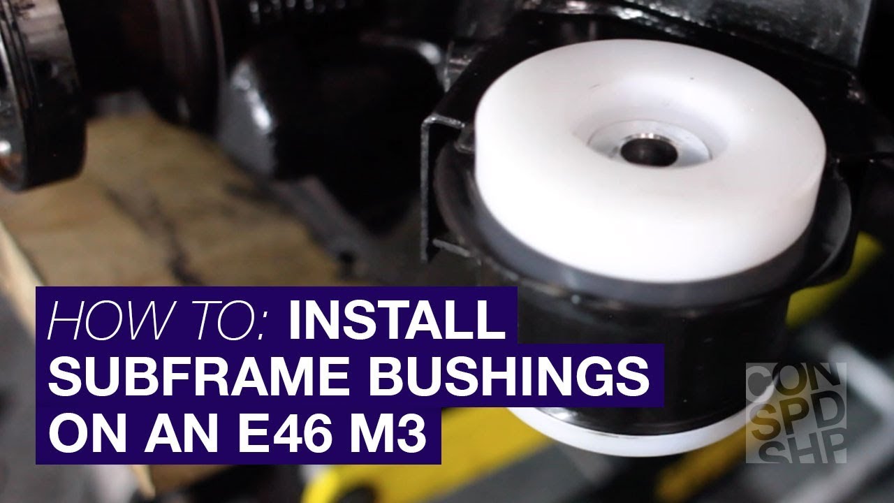 E46 M3 Rear Subframe Bushings Install - E46 Coupe - Condor Speed Shop