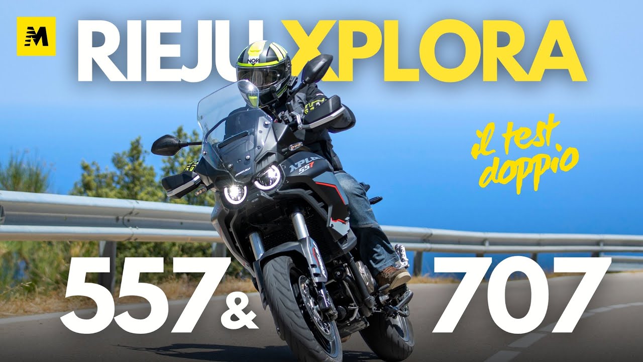 Test Rieju Xplora 557 e 707 | Prova su Strada delle Nuove Crossover 2025