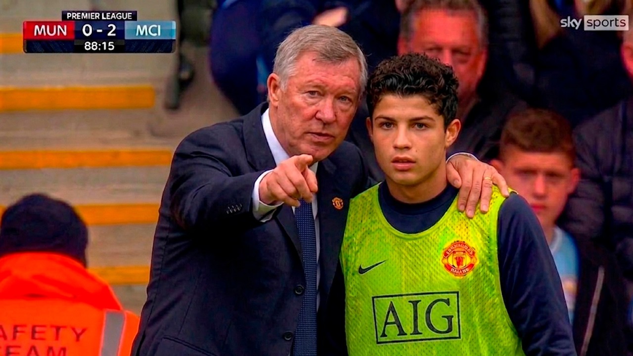 When Young Cristiano Ronaldo Substituted & SHOCKED Sir Alex Ferguson