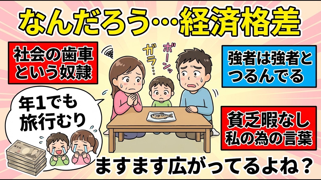 【ガルちゃん有益】格差がえぐい！これって私だけ？みなさんの周りはどんな感じか話しましょう！【ガルちゃん雑談】【更年期キツイ】