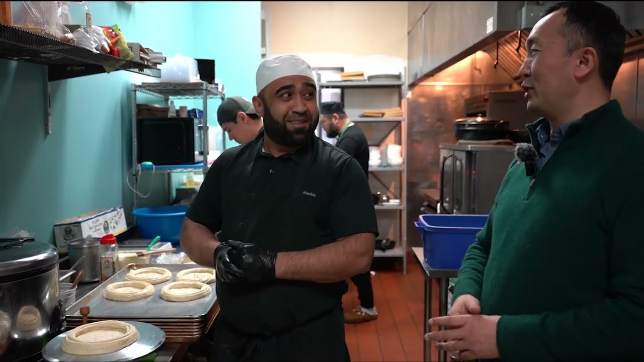 Arzan Market & Cafe в Чикаго. Кыргыз Халал кафеси Чикагодо