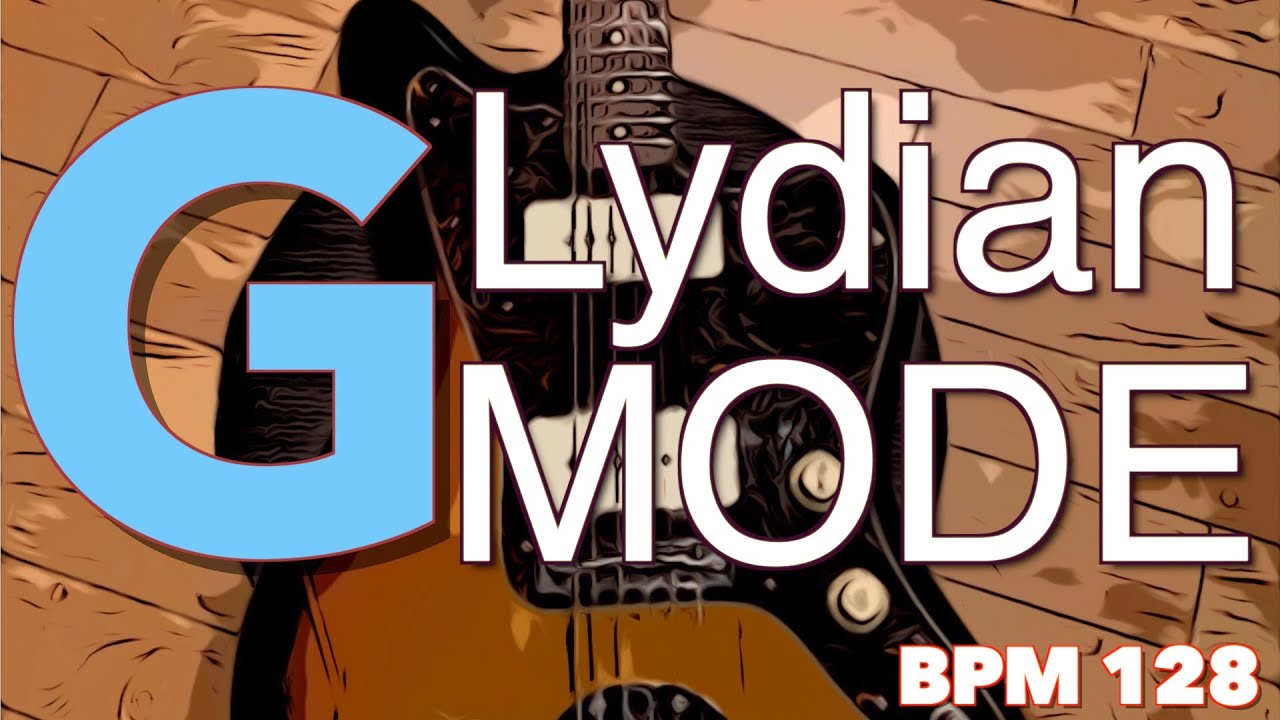 G Lydian Mode Scale - Groove Jam Backing Track