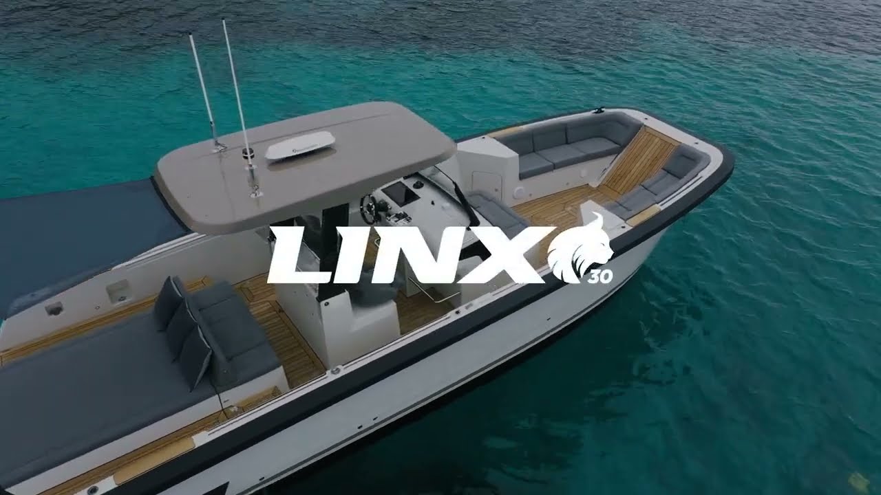 LINX 30 | High-Speed Hydrofoil-Supported Catamaran Tender