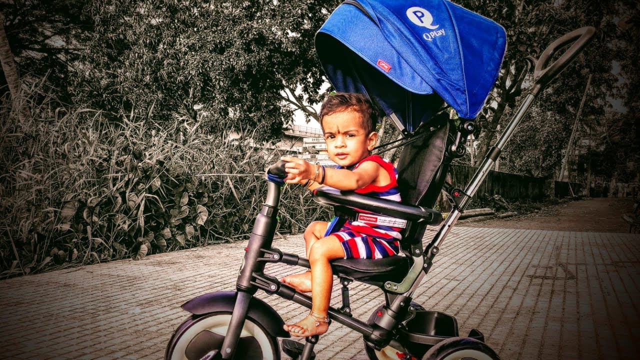 #Rito #Qplay #foldable/Portable #Tricycle 5 in 1 - with easy plug and play assembly