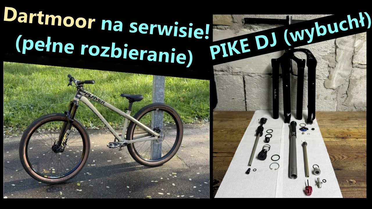 Serwis DARTMOORA TWO6PLAYERA (amortyzator wystrzelił...)