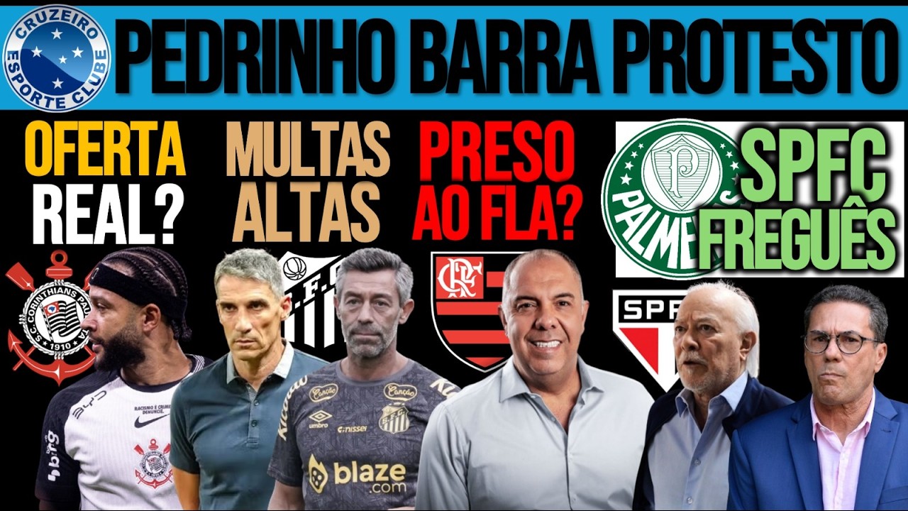 TIMÃO FEZ OFERTA A MEMPHIS? VERDÃO SOBERANO| PRIORIDADE NO SP| PROTESTO NO ZÊRO| VASCO, BRAZ, PEIXE+