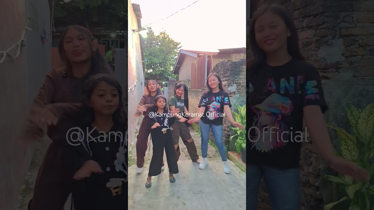 BUNGA & LISA LAGI SAMA SIAPA TUH⁉️😍 #kampungkeramatofficial #dance #shorts