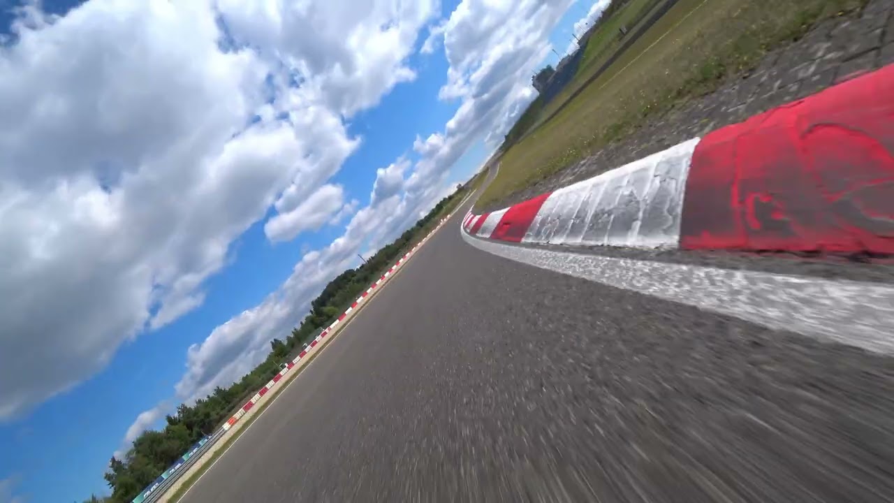 Touristenfahrt Motorrad Nürburgring GP Strecke 24 08 2025 Stint 02 Front Kamera