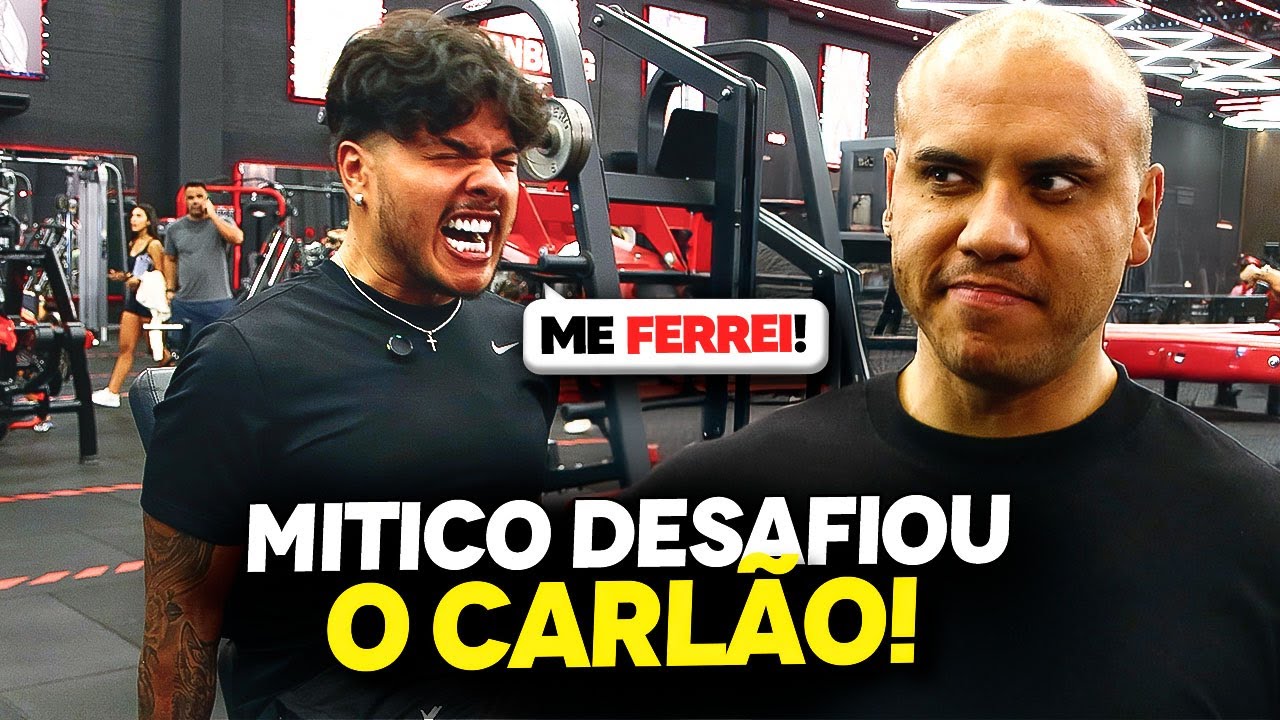 MITICO DESAFIOU o Carl&atilde;o para um LEGDAY!