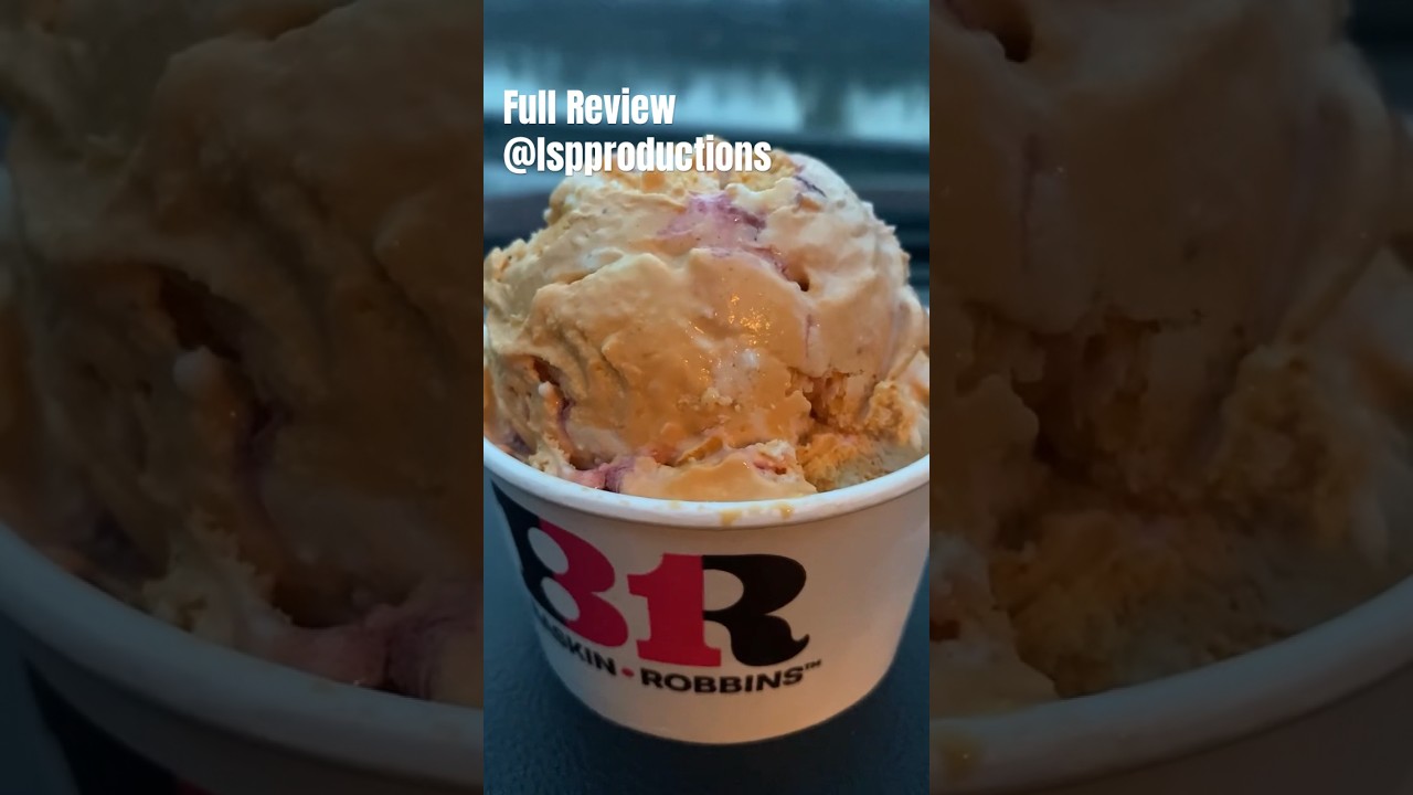 Thanksgiving Dinner Ice Cream #Icecream #BaskinRobbins#weirdfoodcombinations