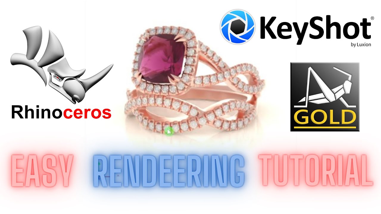 EAS KEYSHOT JEWELRY RENDERING TUTORIAL