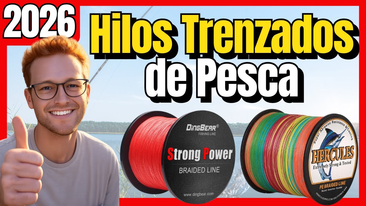 Mejores Hilos Trenzados de Pesca 2026 🎣 | Comparativa Calidad-Precio (Amazon & Aliexpress)