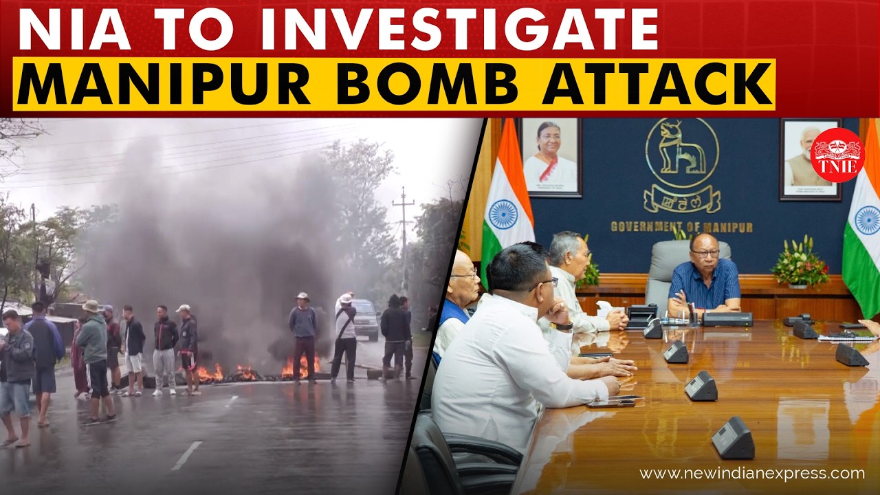 Protest erupts after bomb killed two children in Manipur&rsquo;s Bishnupur