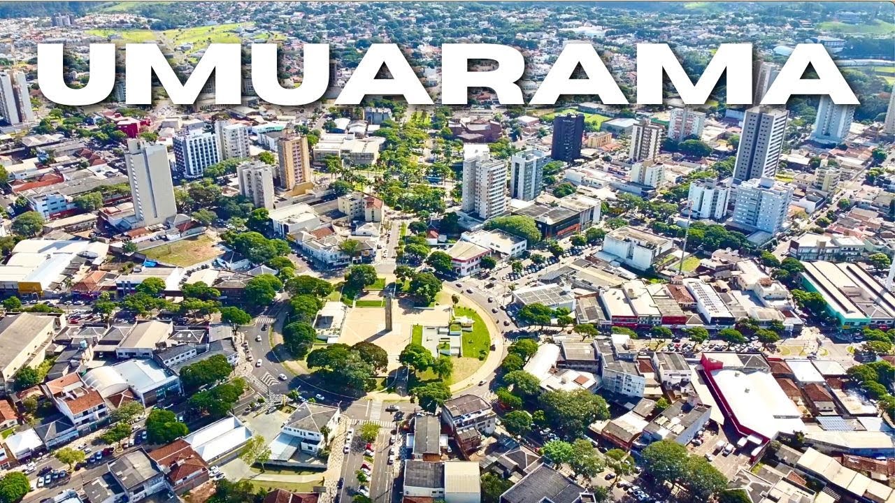 Umuarama Paran&aacute; | Vista A&eacute;rea da Capital da Amizade