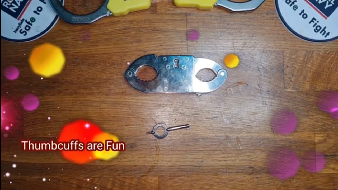Thumbcuffs are Fun