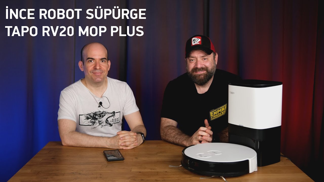 TP-Link Tapo RV20 Mop Plus ile Dar Alan Temizliği