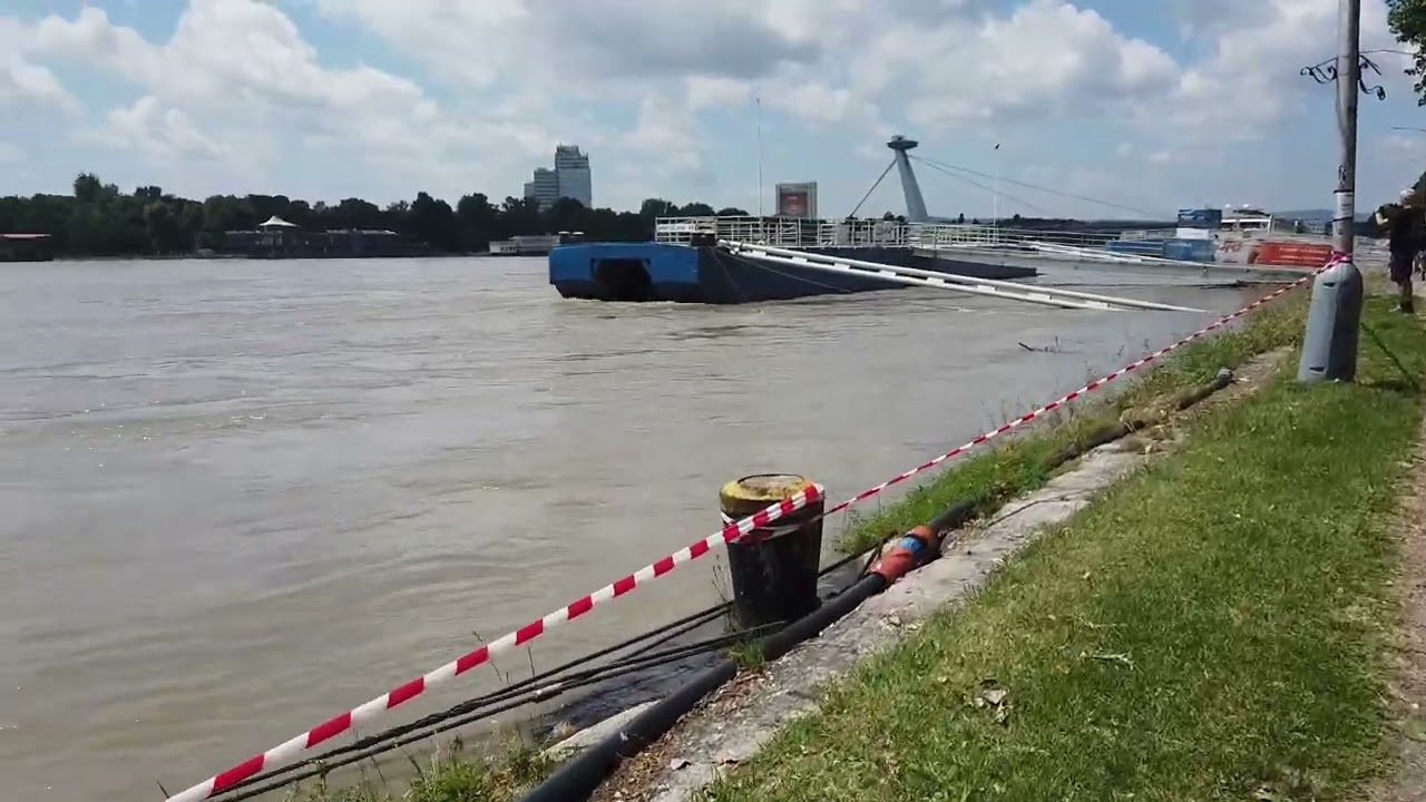 🇸🇰 Aktuálna situácia na Dunaji (Bratislava 05/06/2024)