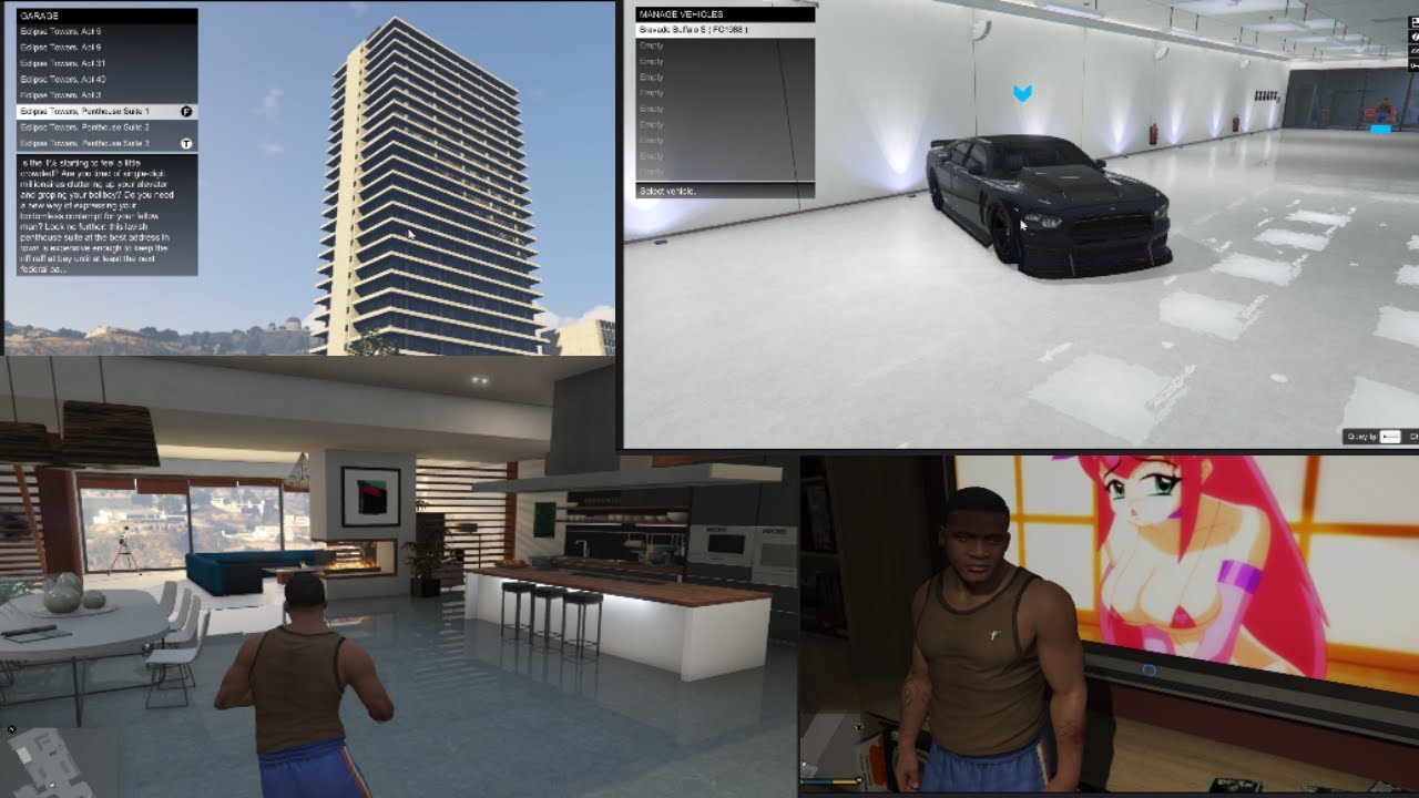 Game offline TV || đi mua nhà và cái kết .....có drama || Grand Theft Auto V