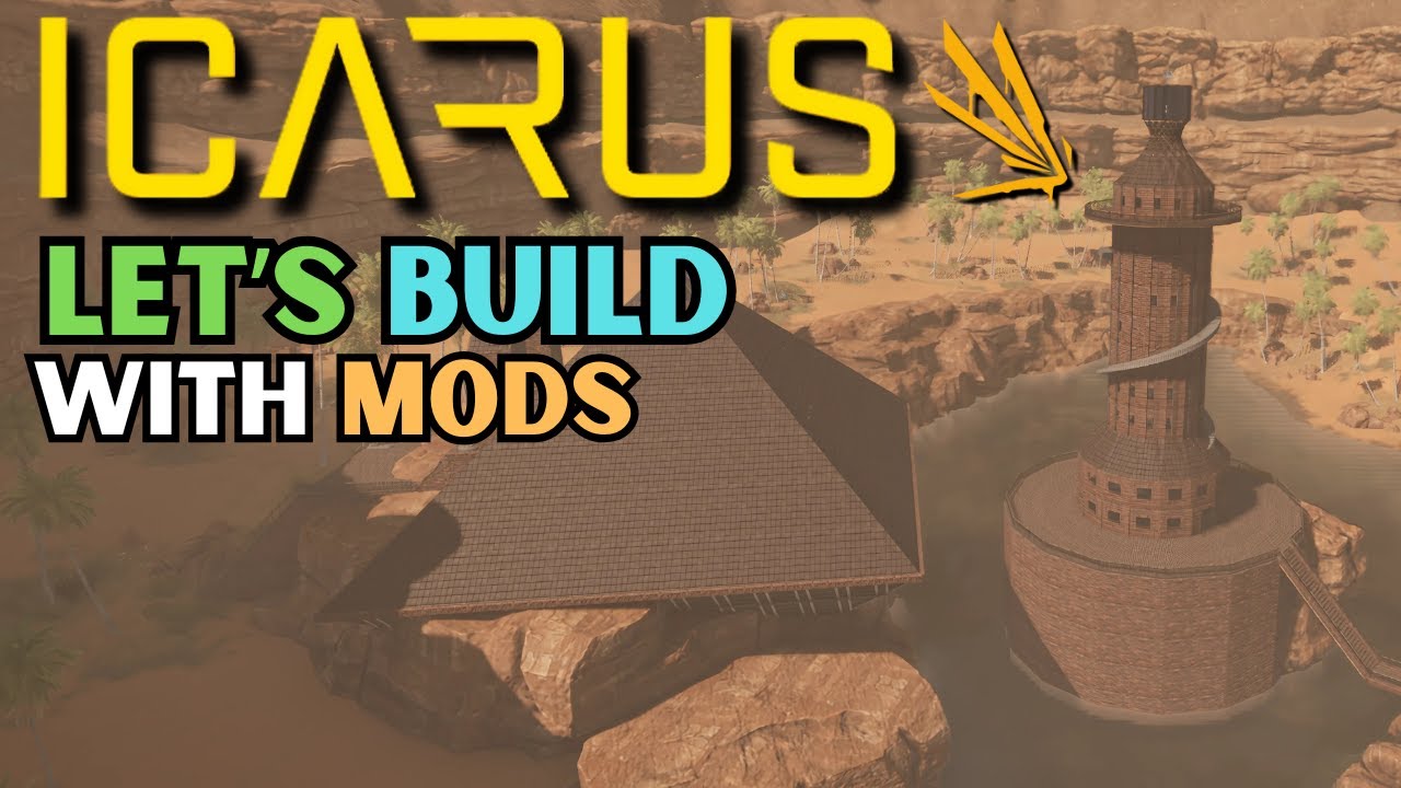 Let's Build With Mods | Creative Building with Chat | Icarus