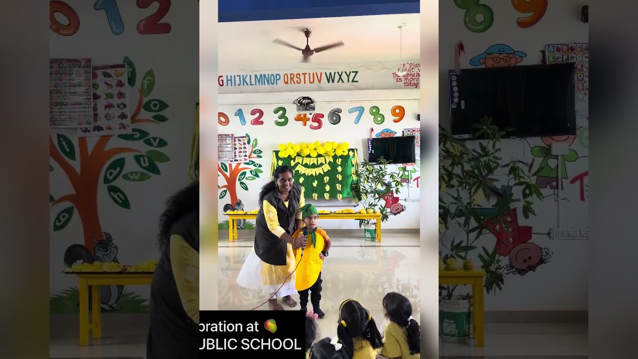 KG Mango Day Celebration English Valley Public School Irikkur.