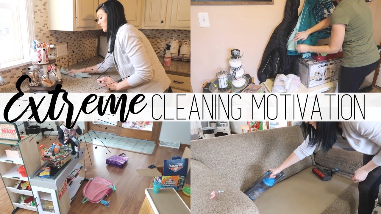 MOTIVATIONAL CLEAN WITH ME | CLEANING AFTER THE HOLIDAYS | CLEAN WITH ME
