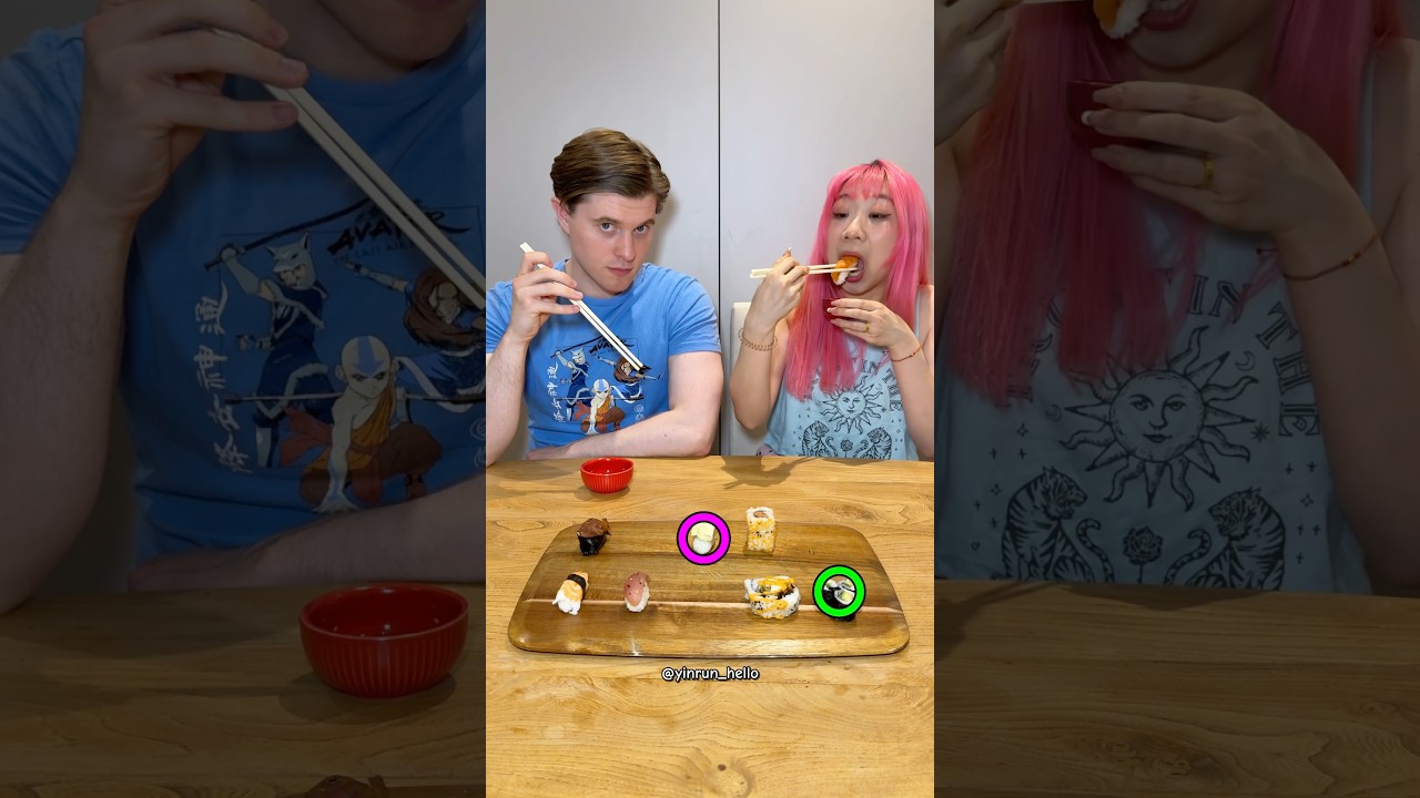 That was a LOT of Wasabi!! 🥵 🍣 #funny #challenge #couplechallenge #couplegame #couple #games