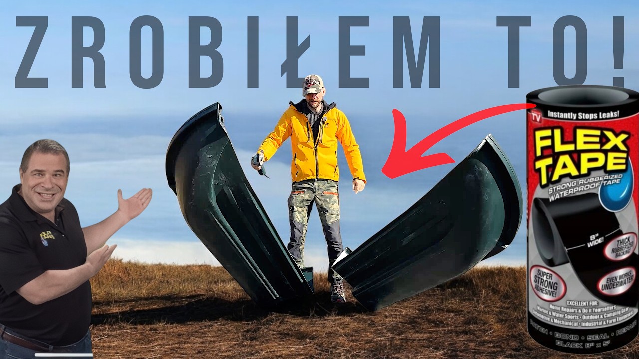 AdBuster - konfrontacja FLEX TAPE 2! Przeciąłem Ł&Oacute;DŹ NA P&Oacute;Ł!