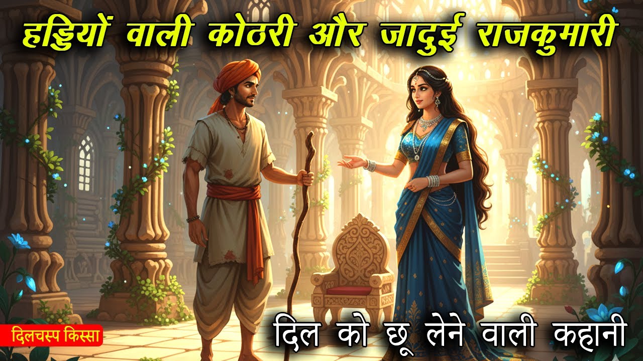 🔴 हड्डियों वाली कोठरी और जादुई राजकुमारी HINDI KAHANI JADUI KAHANI  ROCHAK KISSA BED TIME STORY