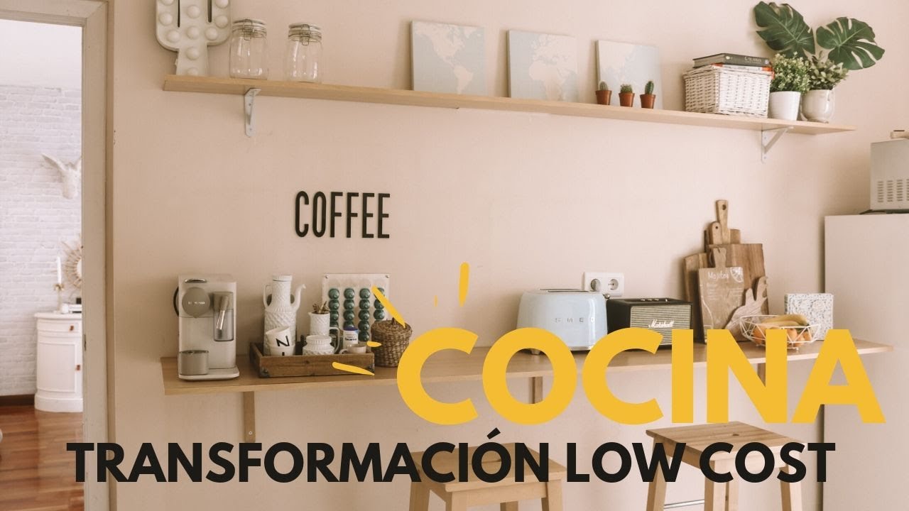 TRANSFORMACIÓN COCINA LOW COST: LIMPIEZA, ORGANIZACIÓN, DECORACIÓN.