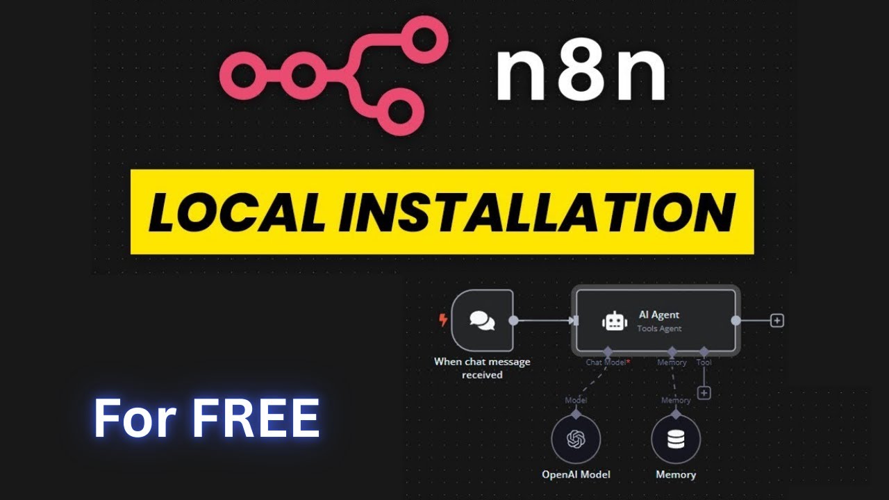 How I Installed n8n Locally for Free (No Cloud, No Cost)