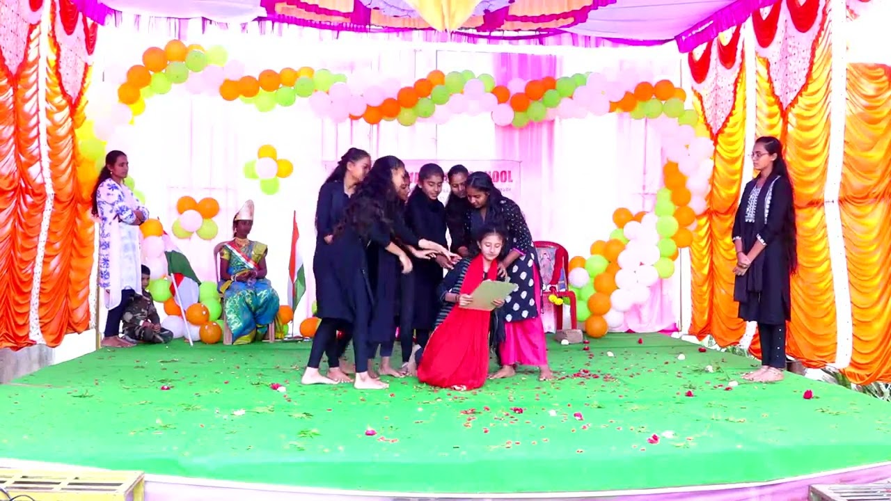 School Gandhi jayanti function