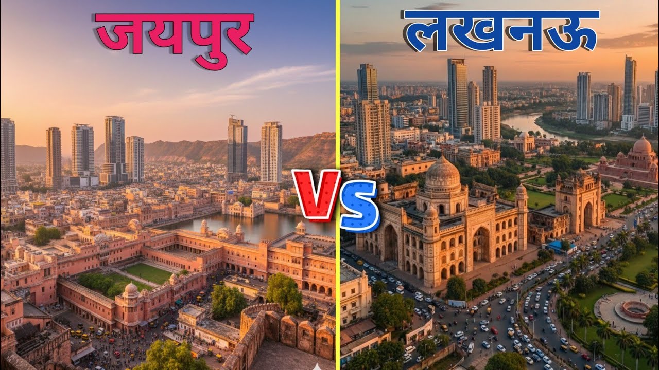 Jaipur Vs Lucknow || Which City Is More Developed || Lucknow Vs Jaipur in 2026