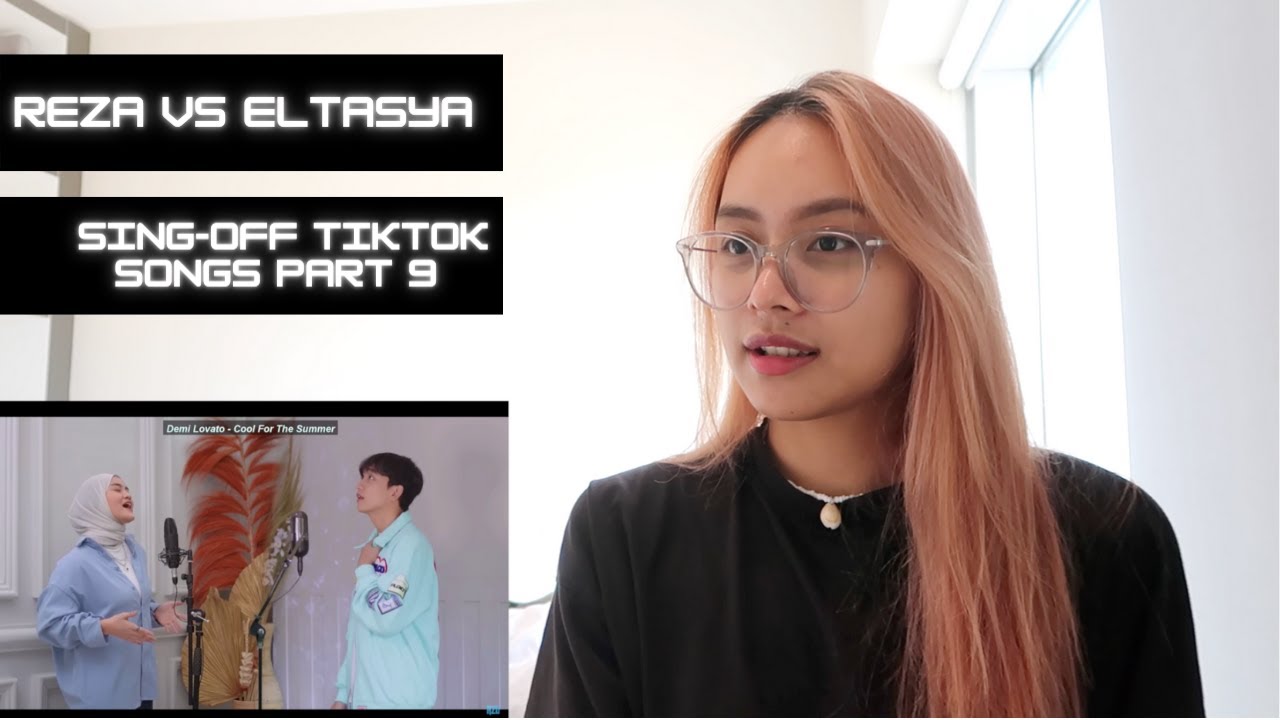 SING-OFF TIKTOK SONGS PART 9 vs Eltasya Natasha | REACTION