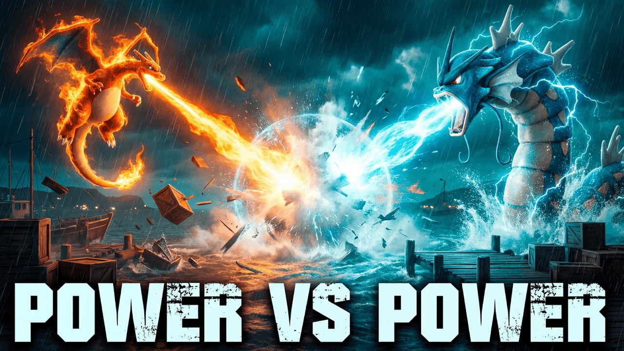 Pokémon Real Life | Charizard vs. Gyarados: The Harbor Clash