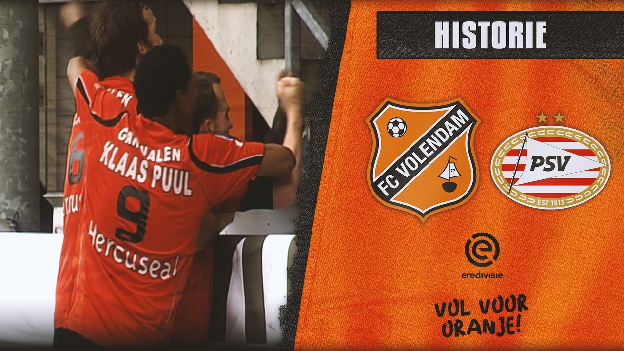 ⚽ Acht goals in thriller | Samenvatting FC Volendam - PSV: 3 - 5 (2008 - 2009)