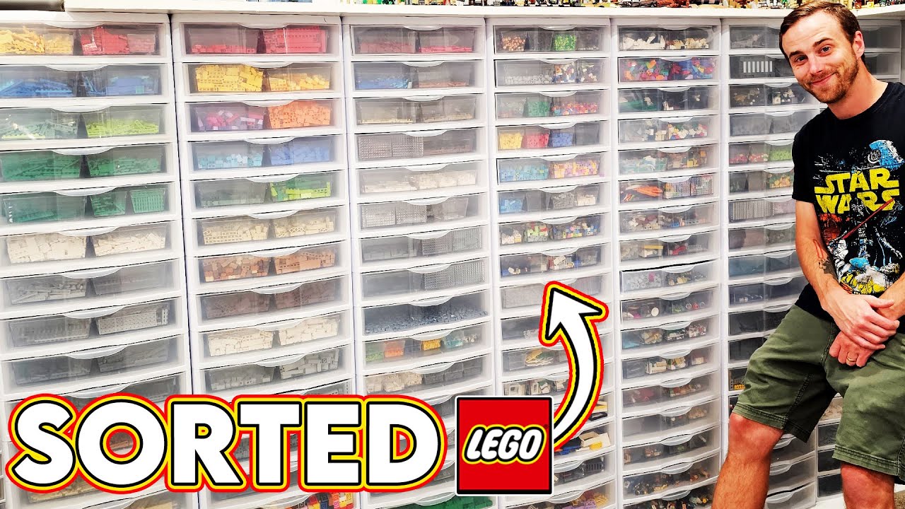 SORTED LEGO! My BEST System EVER! 2023 Update