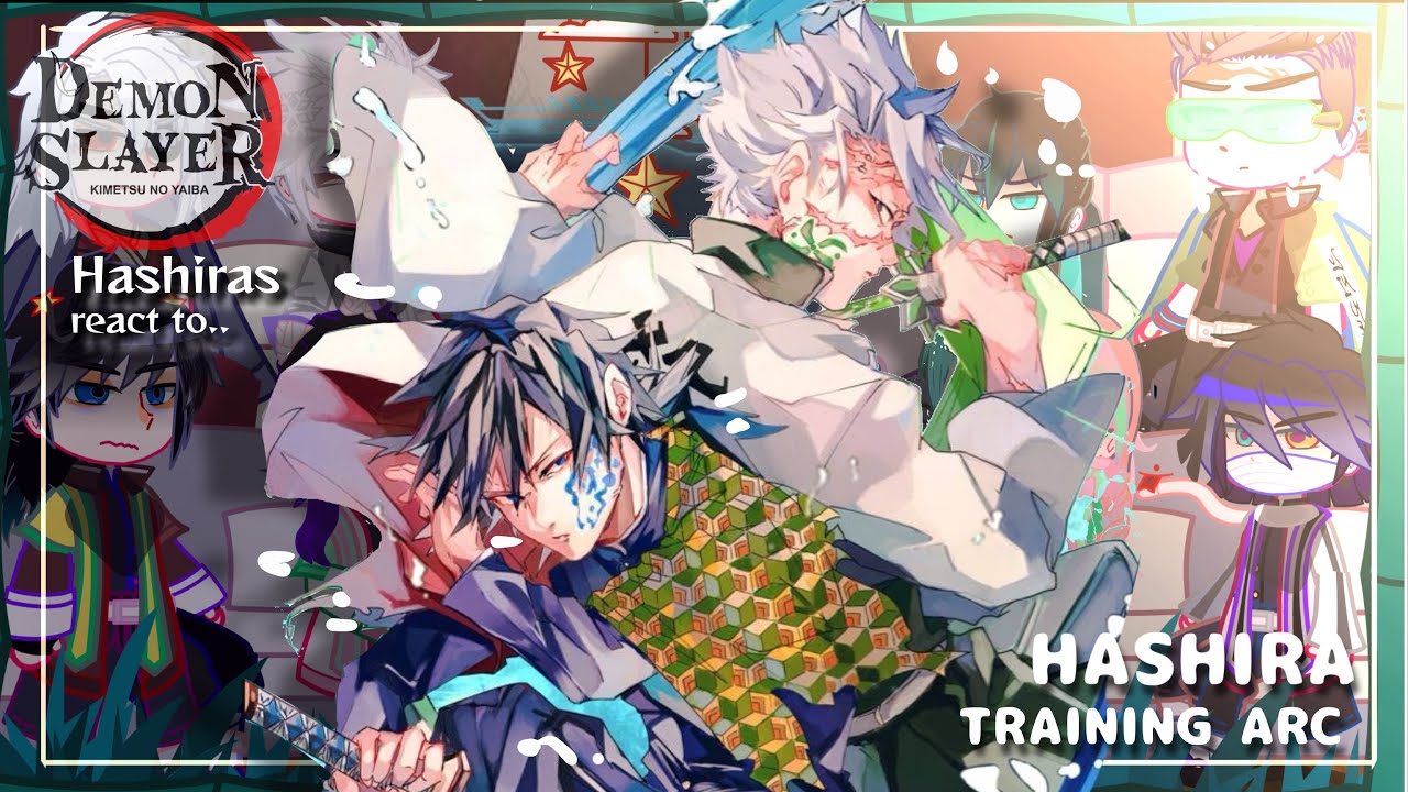 Hashiras react to hashira training arc + Season finale || Demon slayer || Made by Yuk!ra
