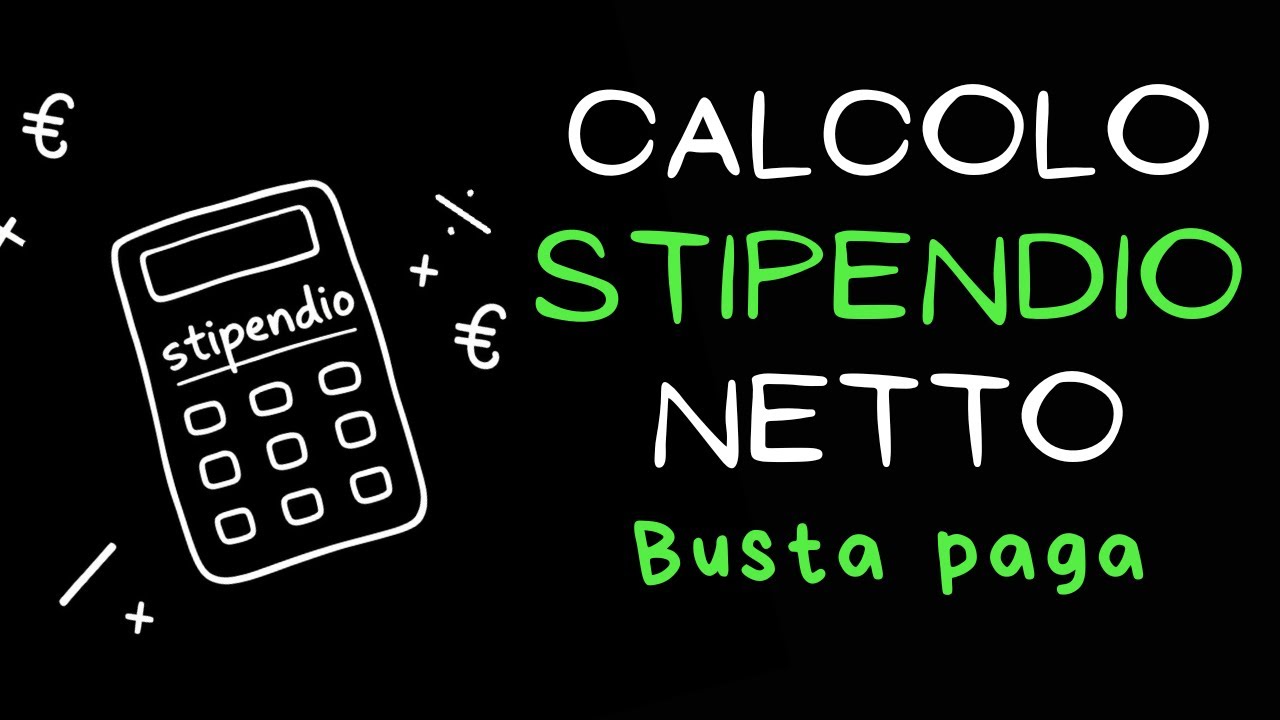 Come calcolare il NETTO in busta paga? CALCOLO STIPENDIO NETTO | quanto rimane in tasca a fine mese?