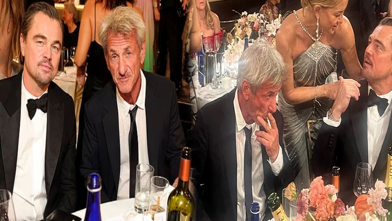 Шон Пенн был замечен курящим за своим столиком во время церемонии вручения премии &laquo;Золотой глобус...