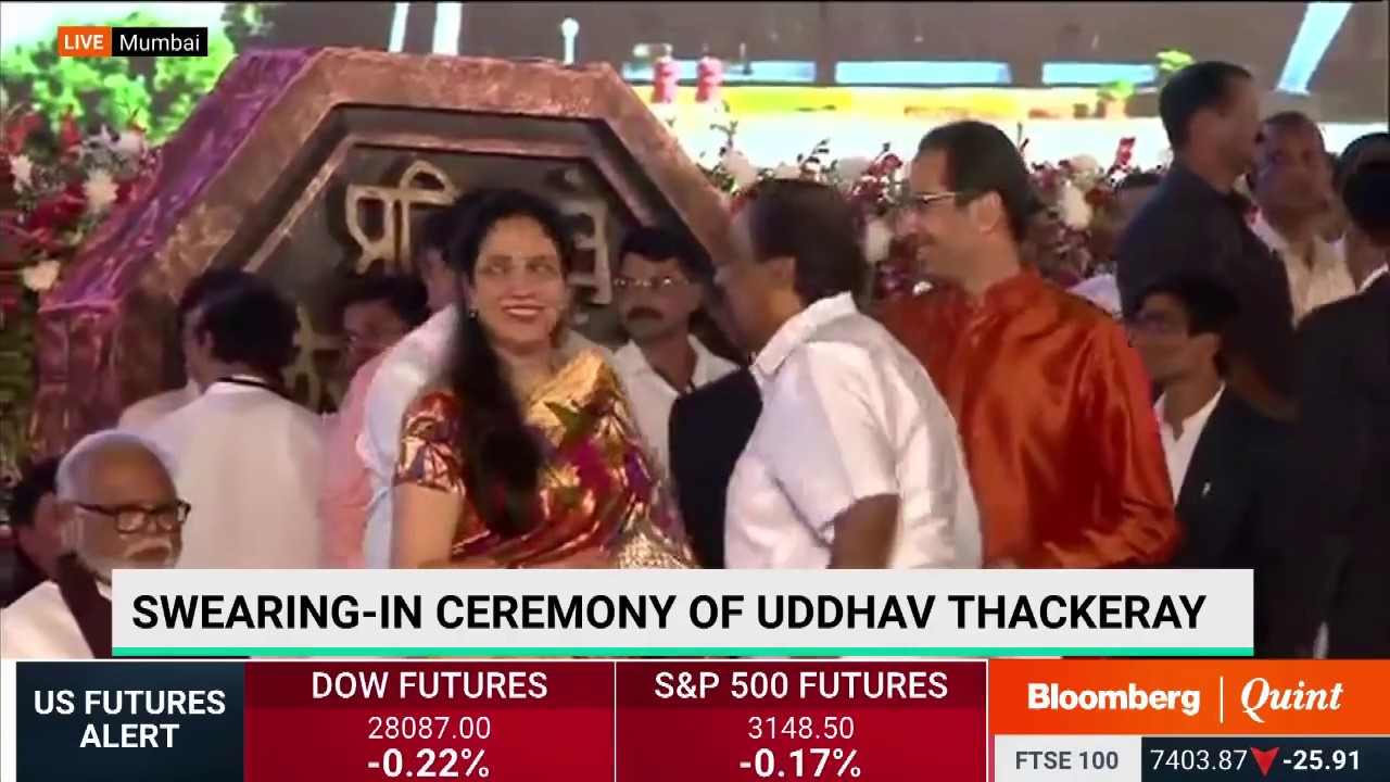 Uddhav Thackeray's Swearing-In Ceremony As Maharashtra Chief Minister
