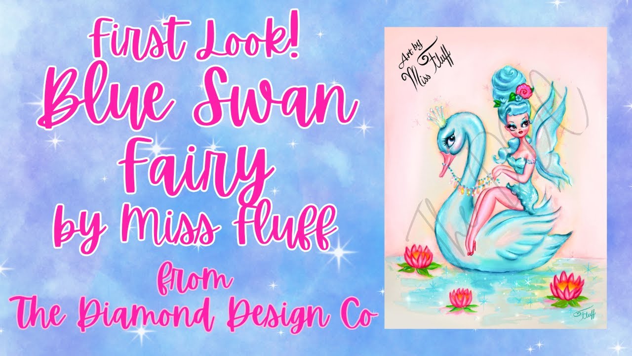 First Look at Blue Swan Fairy 💙 Miss Fluff x Diamond Design Co