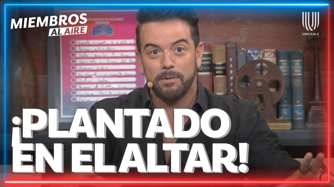 Mane de la Parra revela detalles de su boda y la angustia que pasó en el altar | Miembros al Aire