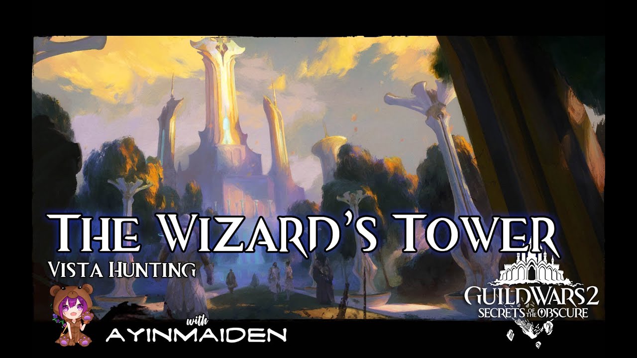 GW2 The Wizard's Tower vistas