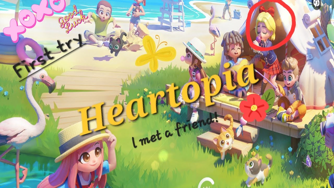 [Heartopia!] First ever friend!🤩