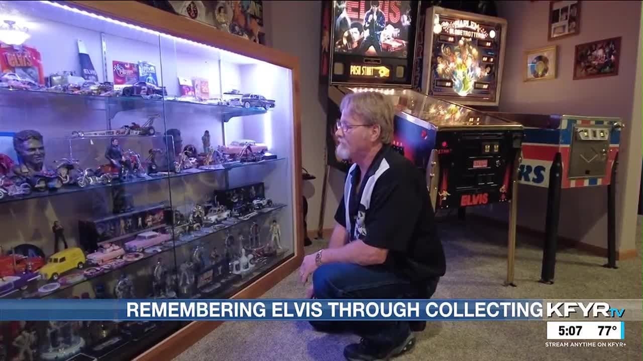 Mandan man keeps Elvis Presley’s memory alive through memorabilia collection