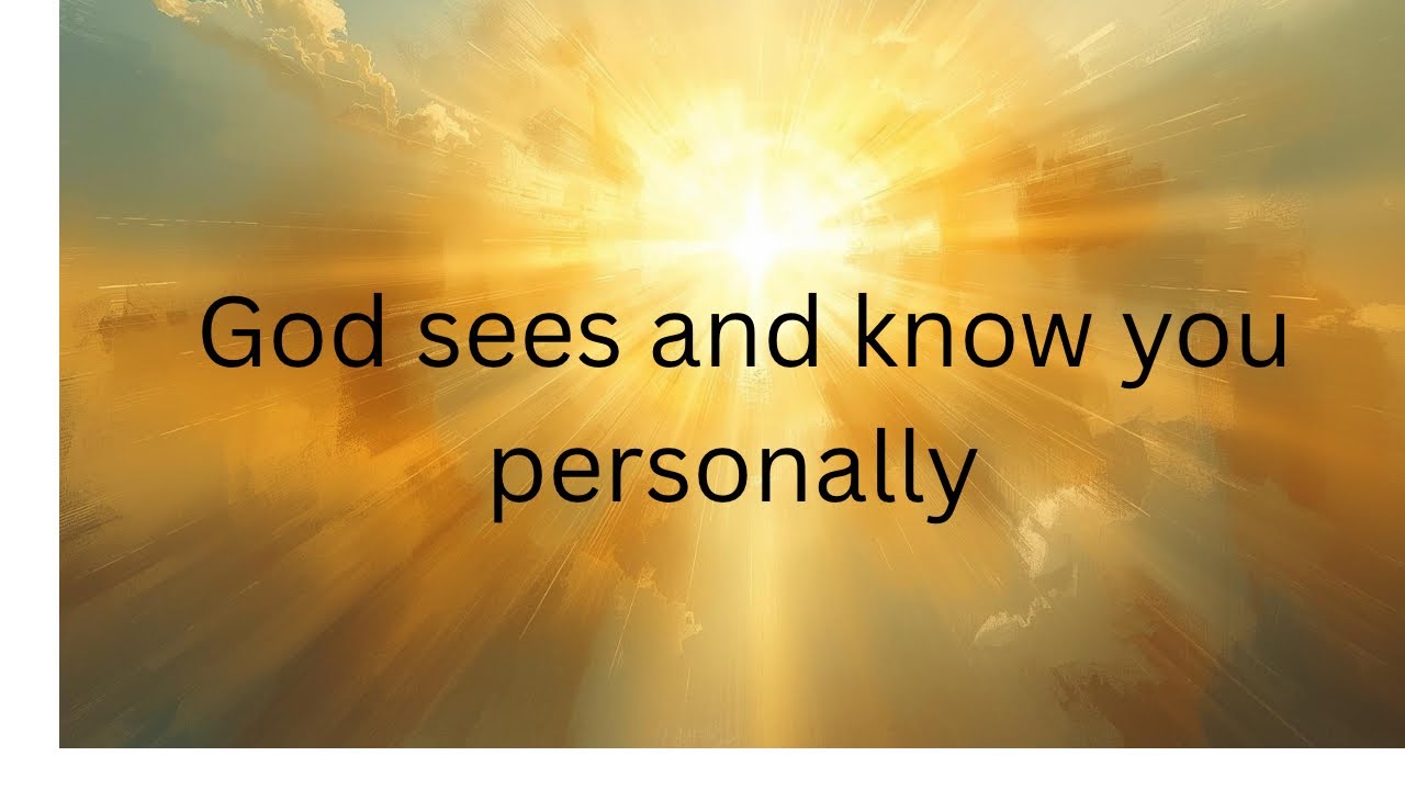 I Can See You | God's Love Embodied