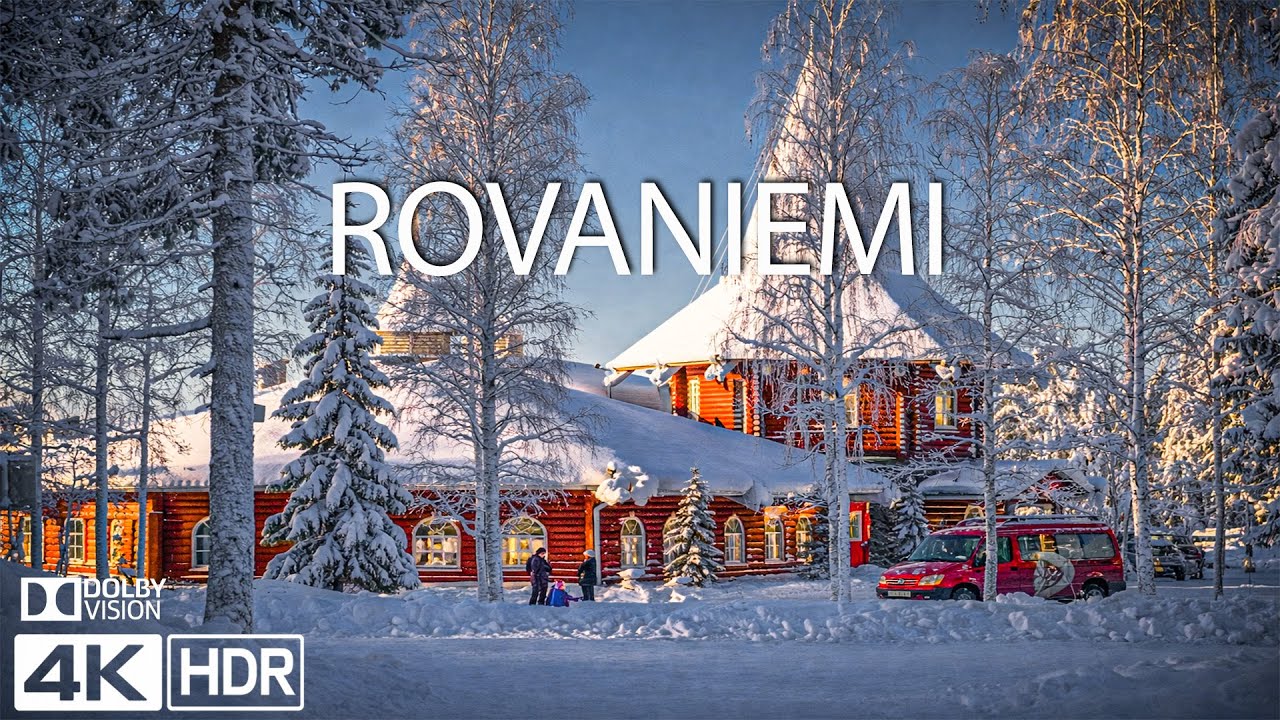 WINTER WONDERLAND | ROVANIEMI - The Most Magical Winter Wonderland on Earth (4K Ultra HD)